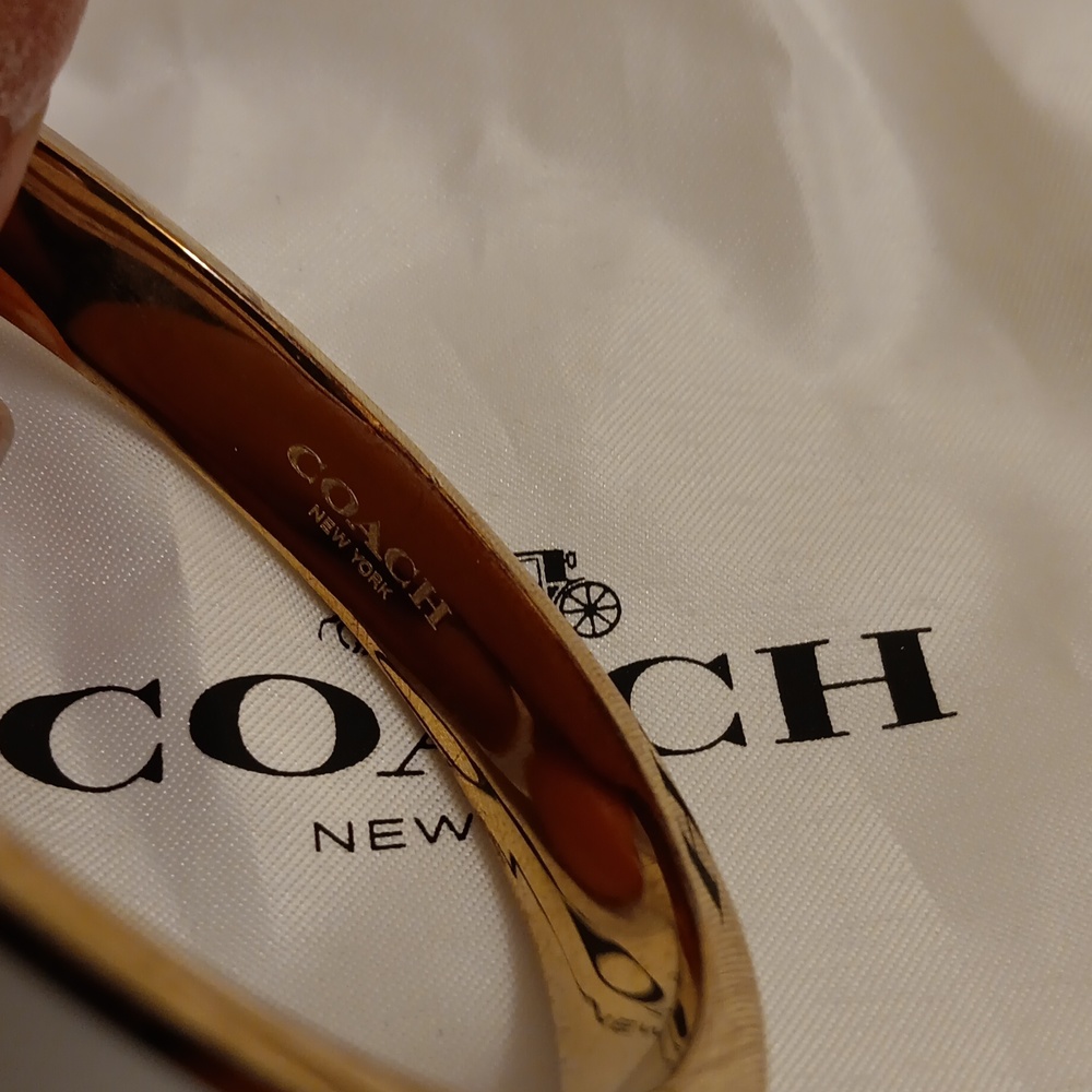 2-for-1 Coach pink & white bracelet - Picture 6 of 10